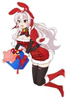 「リングドリーム」倫理規定クリスマス突破「兎澤ルシア(イラスト:あげ子さん、CV:小林ゆうさん)」のX’masデザインでの登場を含むアップデートを本日実施